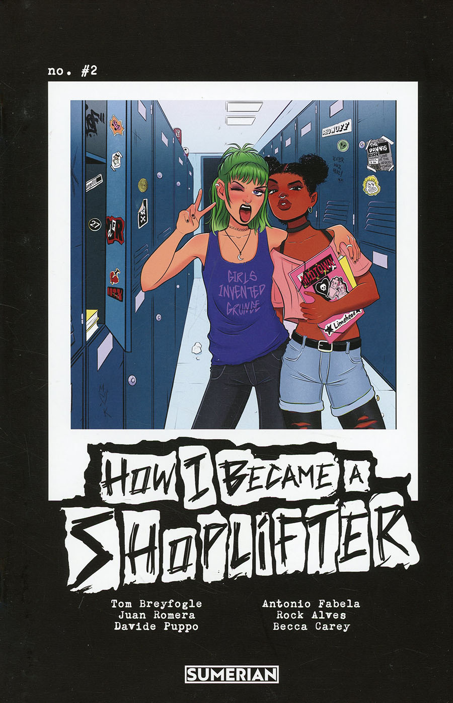 How I Became A Shoplifter #2 Cover B Variant Melania Badosa Cover