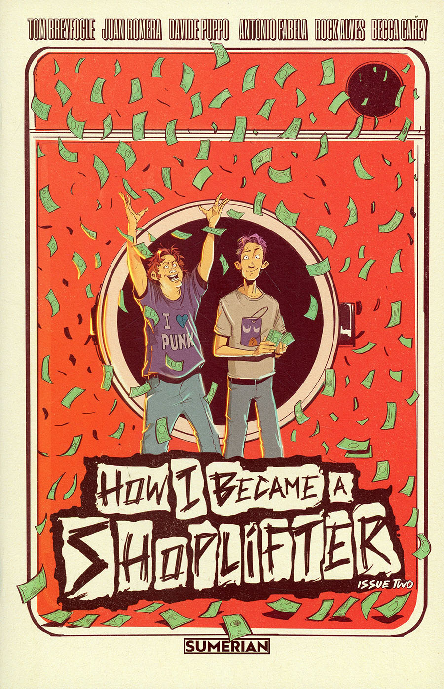 How I Became A Shoplifter #2 Cover C Limited Edition Juan Cavia Variant Cover