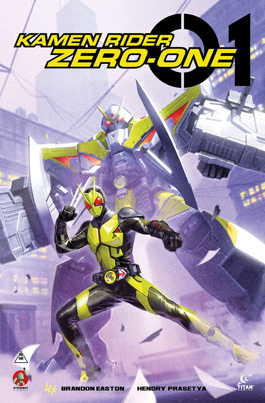 Kamen Rider Zero-One #4 Cover A Regular Alex Ronald Cover