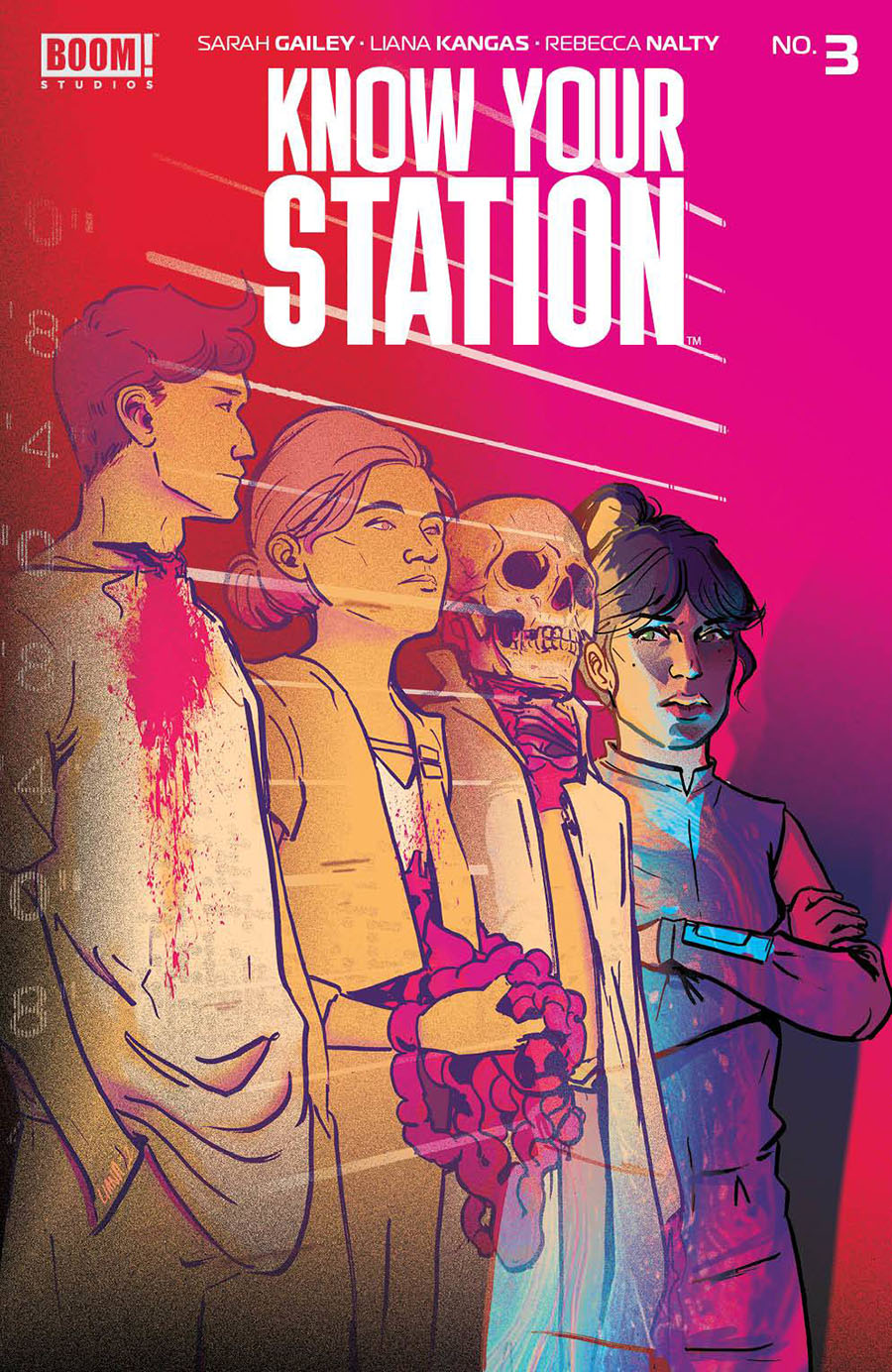 Know Your Station #3 Cover A Regular Liana Kangas Cover