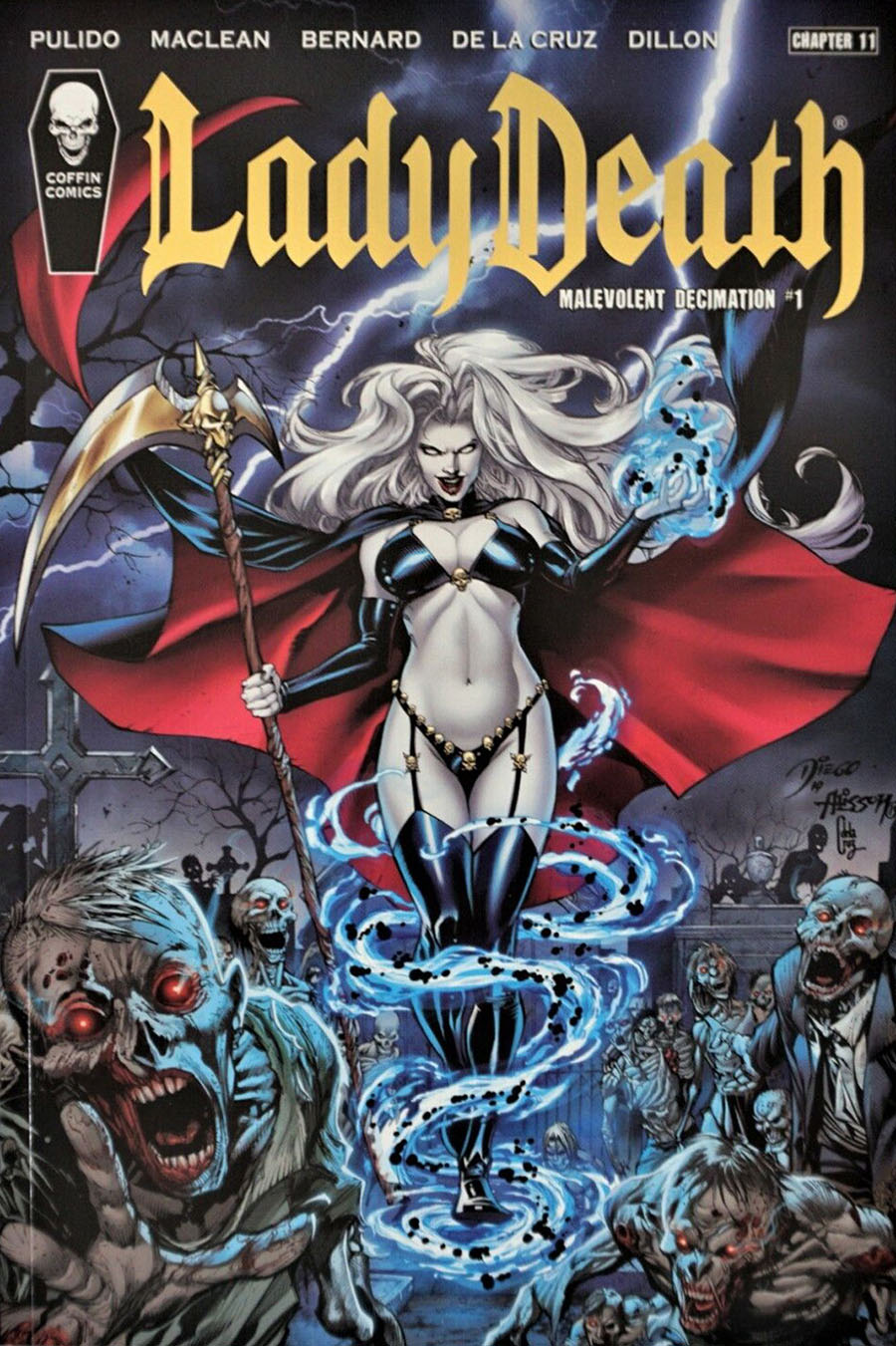 Lady Death Malevolent Decimation #1 Cover H Premiere Edition
