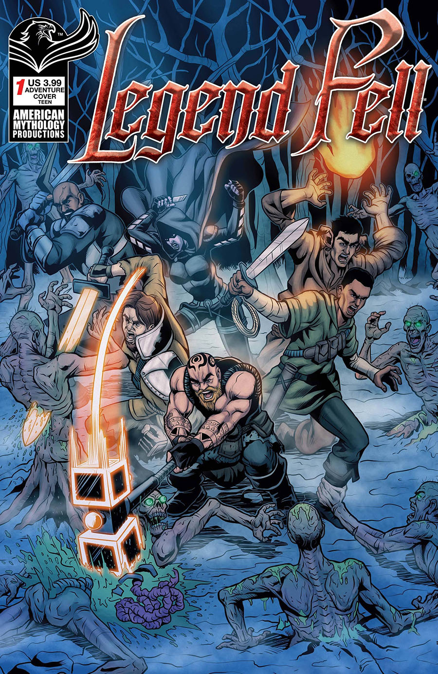 Legend Fell #1 Cover B Variant Eliano Marques Adventure Awaits Cover