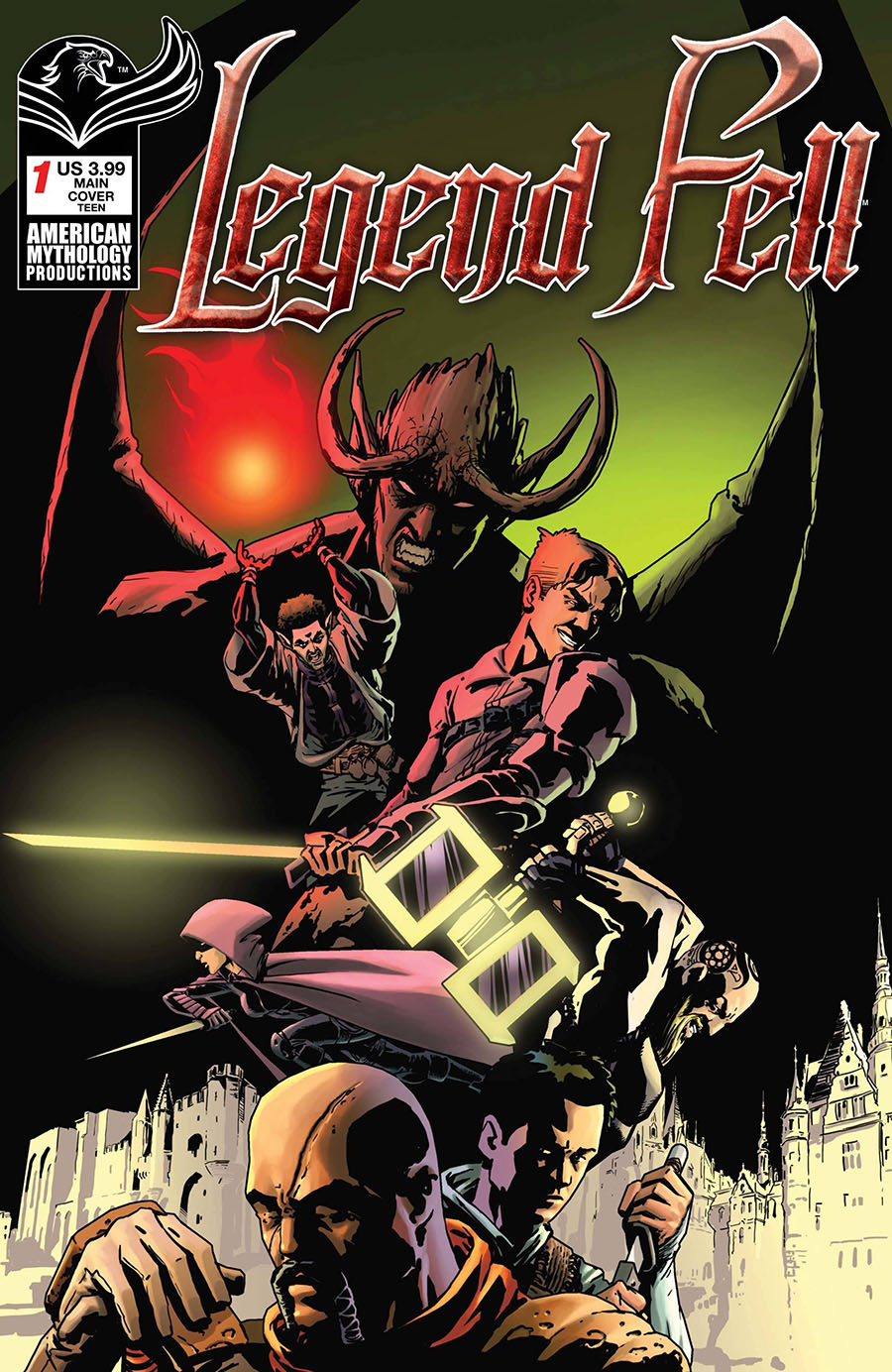 Legend Fell #1 Cover A Regular Vincent Spencer Cover