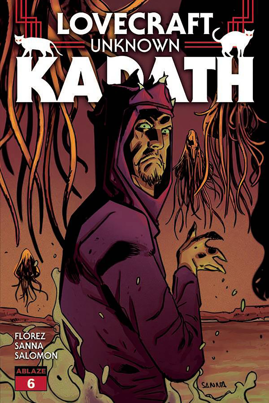 Lovecraft Unknown Kadath #6 Cover A Regular Guillermo Sanna Cover