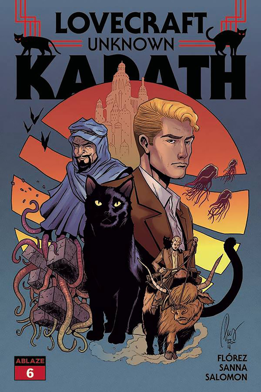 Lovecraft Unknown Kadath #6 Cover B Variant Mariano Benitez Chapo Cover