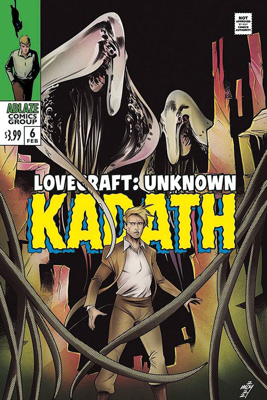 Lovecraft Unknown Kadath #6 Cover C Variant Moy R Doctor Strange 169 Parody Cover