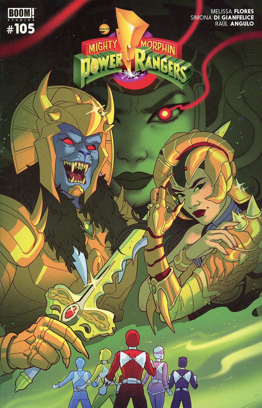 Mighty Morphin Power Rangers (BOOM Studios) #105 Cover B Variant Paulina Ganucheau Cover