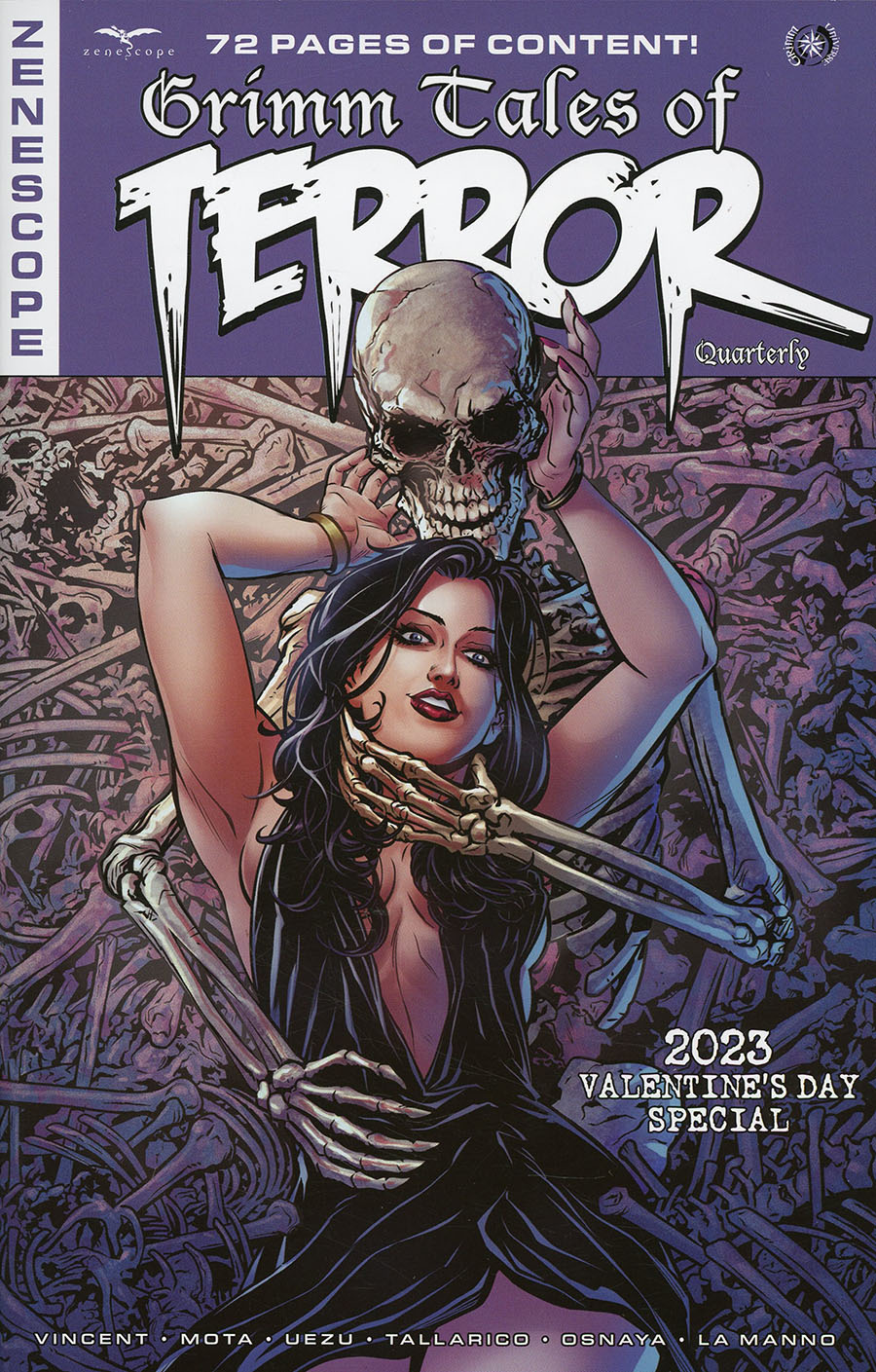 Grimm Fairy Tales Presents Grimm Tales Of Terror Quarterly #9 2023 Valentines Day Special Cover A Riveiro