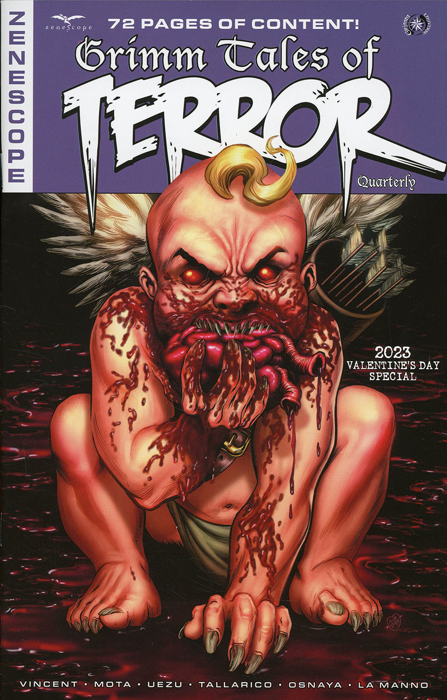 Grimm Fairy Tales Presents Grimm Tales Of Terror Quarterly #9 2023 Valentines Day Special Cover B Allan Otero