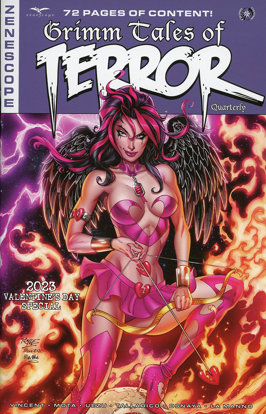 Grimm Fairy Tales Presents Grimm Tales Of Terror Quarterly #9 2023 Valentines Day Special Cover D John Royle