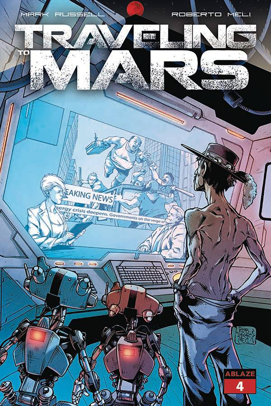 Traveling To Mars #4 Cover A Regular Roberto Meli Cover
