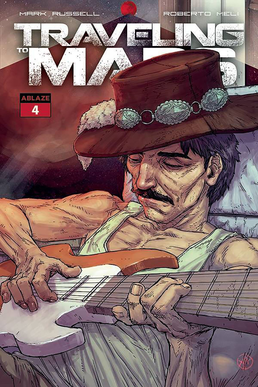 Traveling To Mars #4 Cover C Variant Alessandro Amoruso Cover