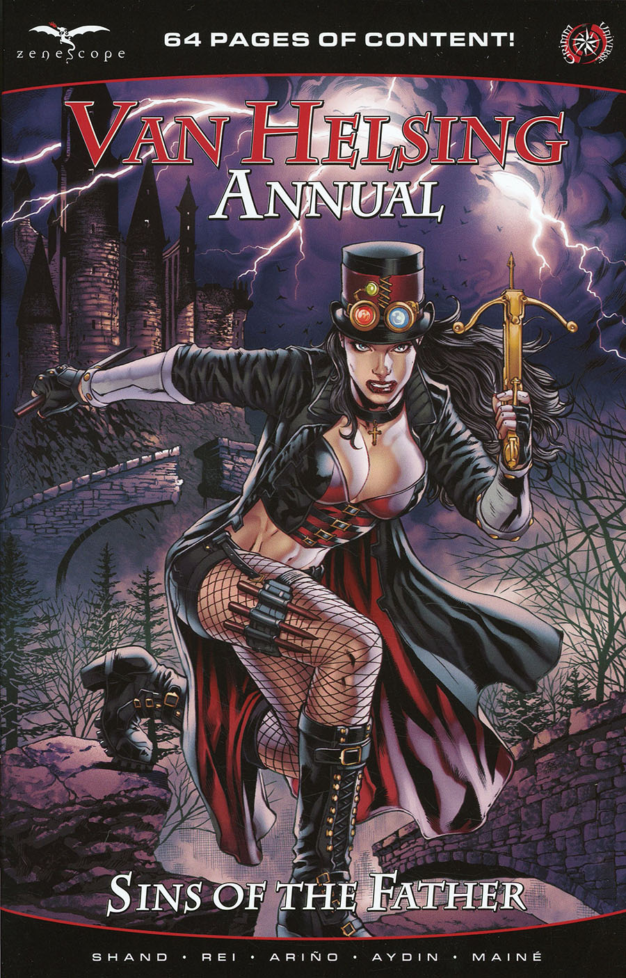 Grimm Fairy Tales Presents Van Helsing Annual Sins Of The Father #1 (One Shot) Cover A Igor Vitorino