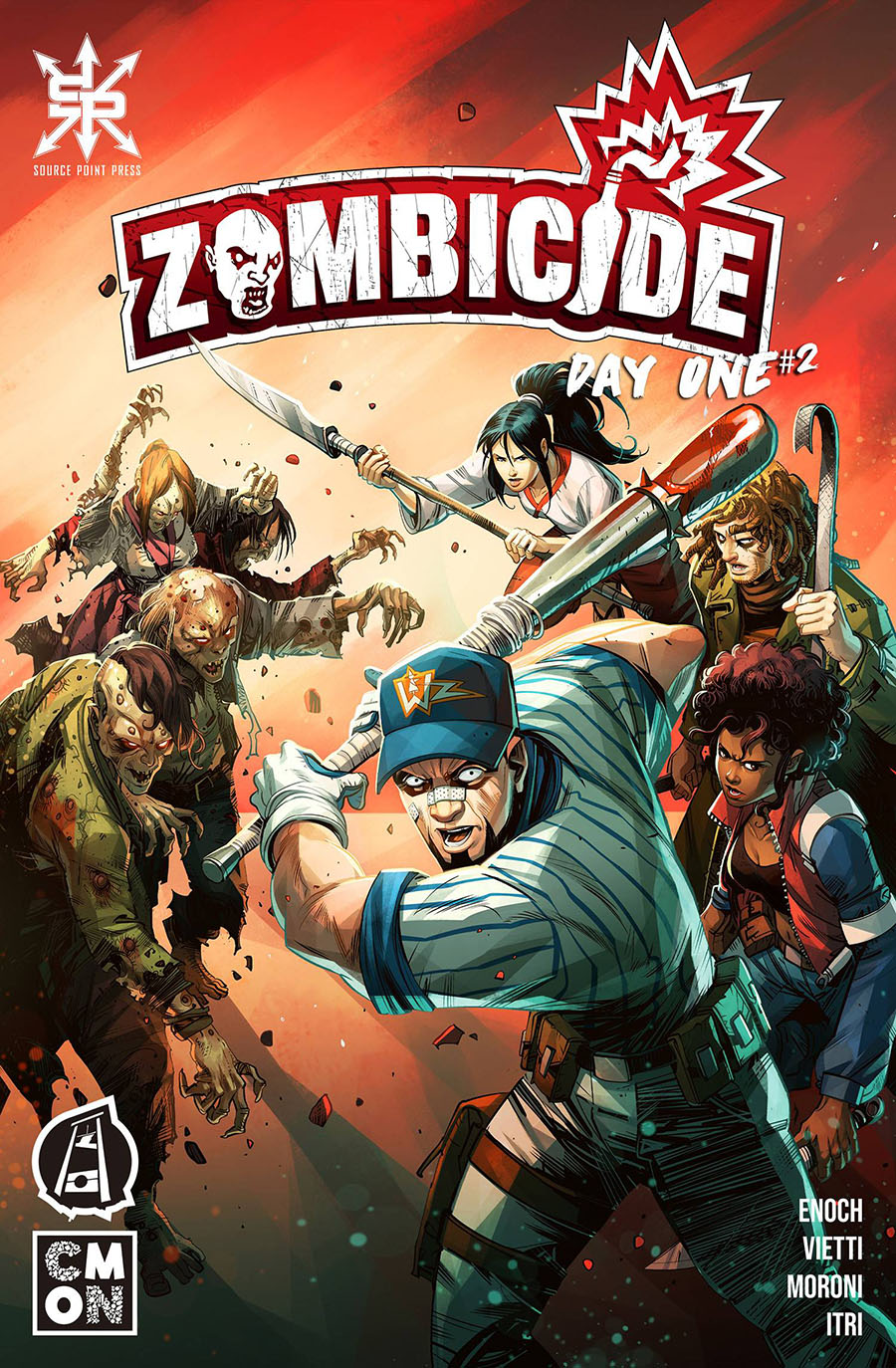 Zombicide Day One #2 Cover A Regular Francesco Rizzato Cover