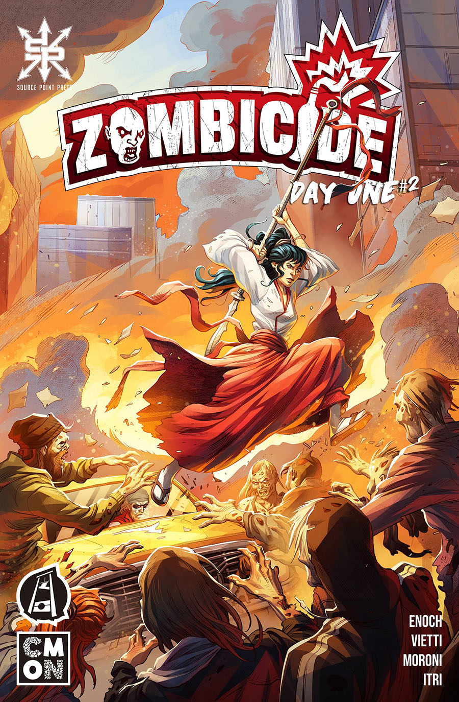 Zombicide Day One #2 Cover B Variant Francesco Rizzato Cover