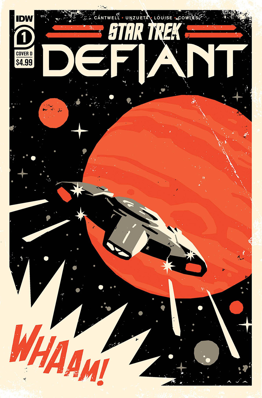 Star Trek Defiant #1 Cover D Variant David Aja Cover