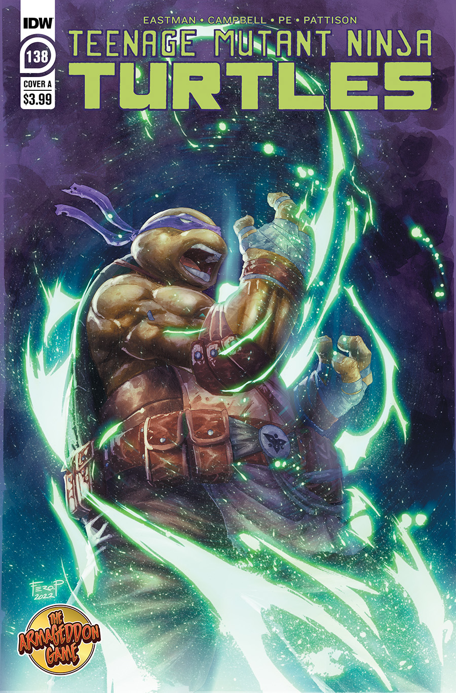 Teenage Mutant Ninja Turtles Vol 5 #138 Cover A Regular Fero Pe Cover