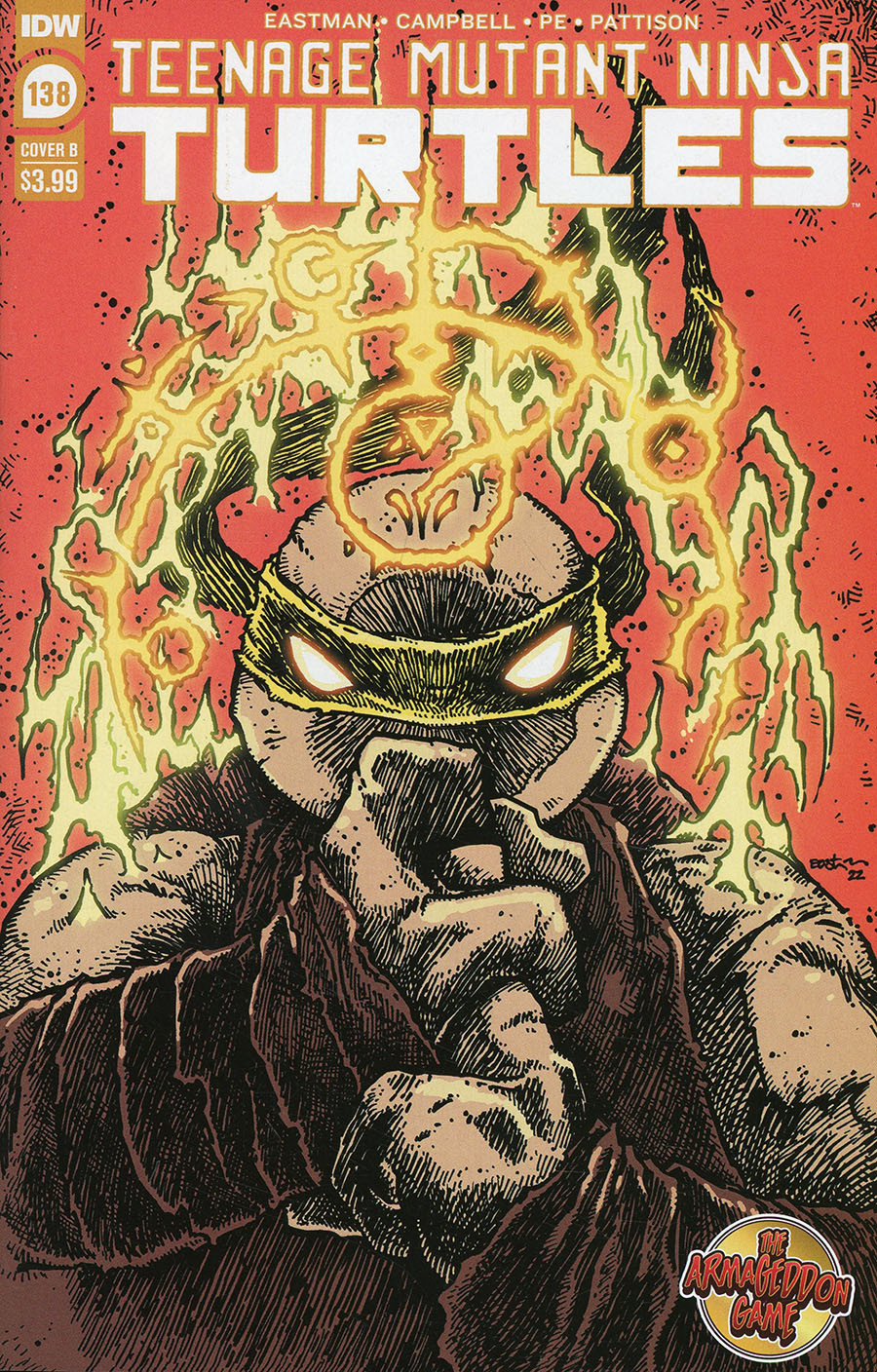 Teenage Mutant Ninja Turtles Vol 5 #138 Cover B Variant Kevin Eastman & Sophie Campbell Cover