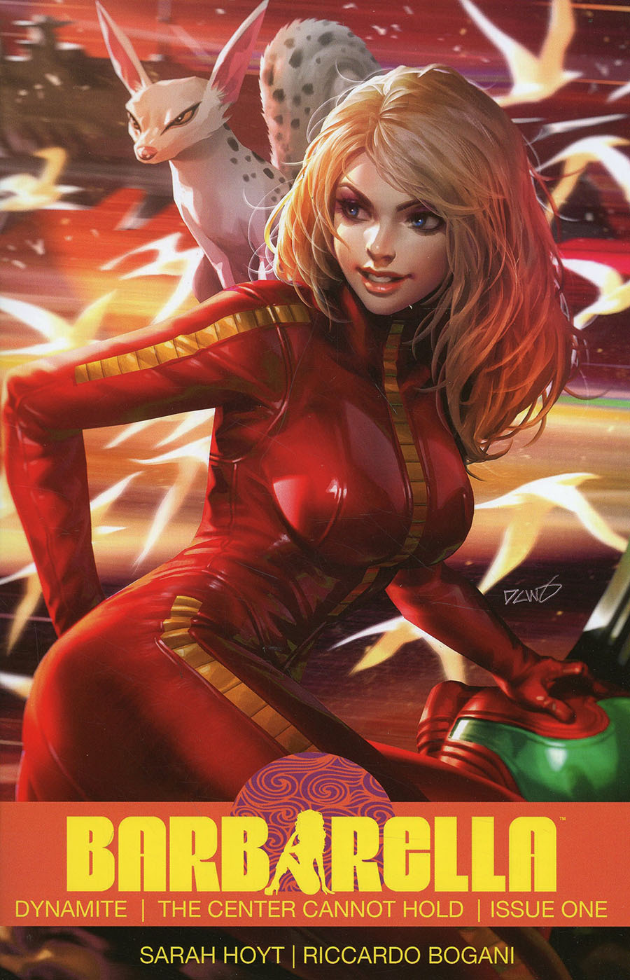 Barbarella Center Cannot Hold #1 Cover A Regular Derrick Chew Cover