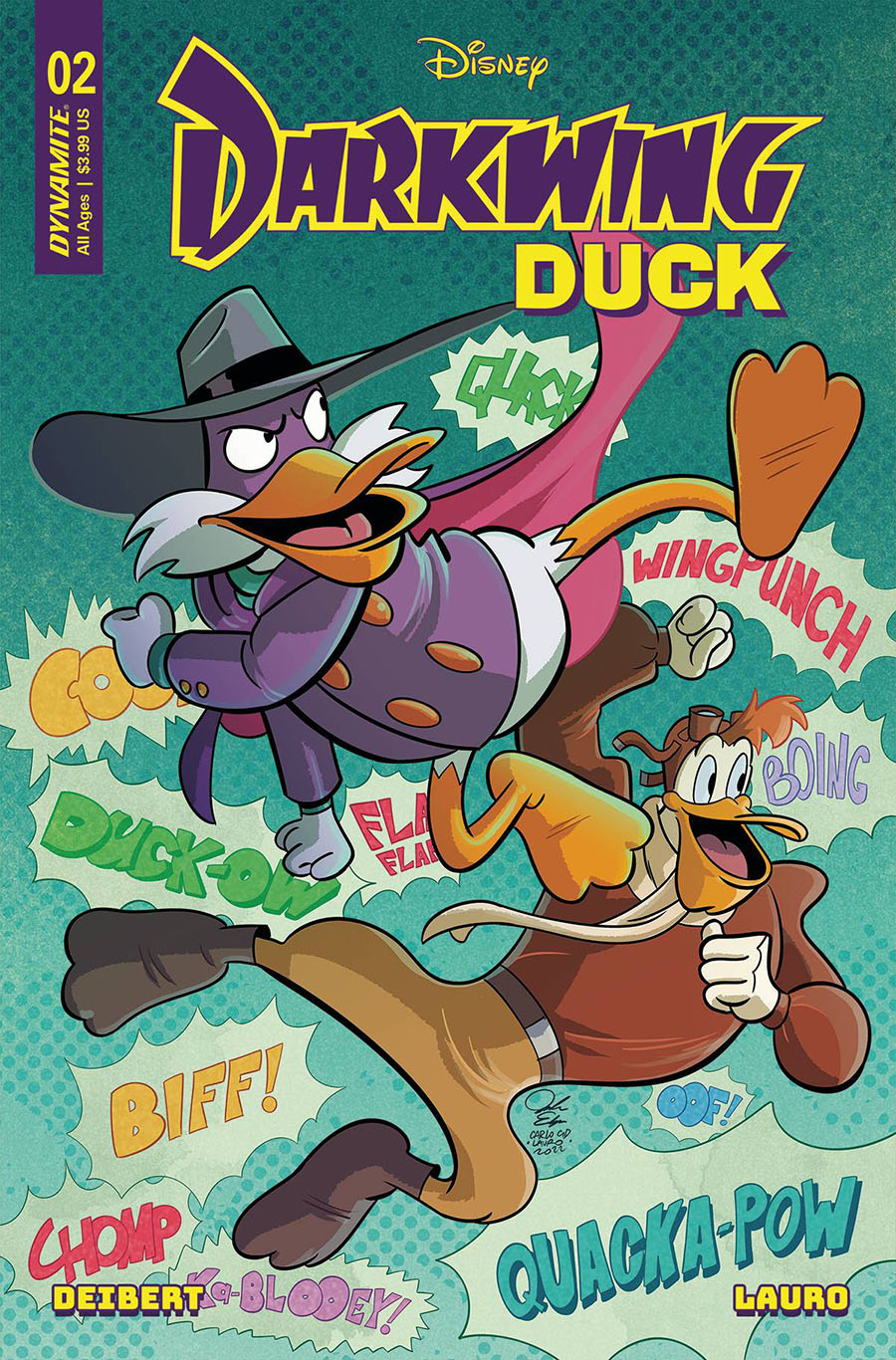 Darkwing Duck Vol 3 #2 Cover D Variant Jacob Edgar Cover
