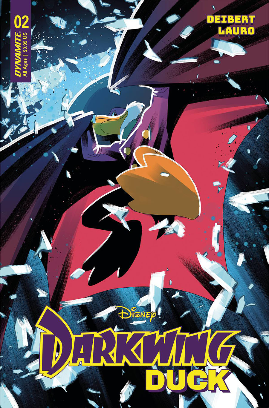 Darkwing Duck Vol 3 #2 Cover F Variant George Kambadais Cover