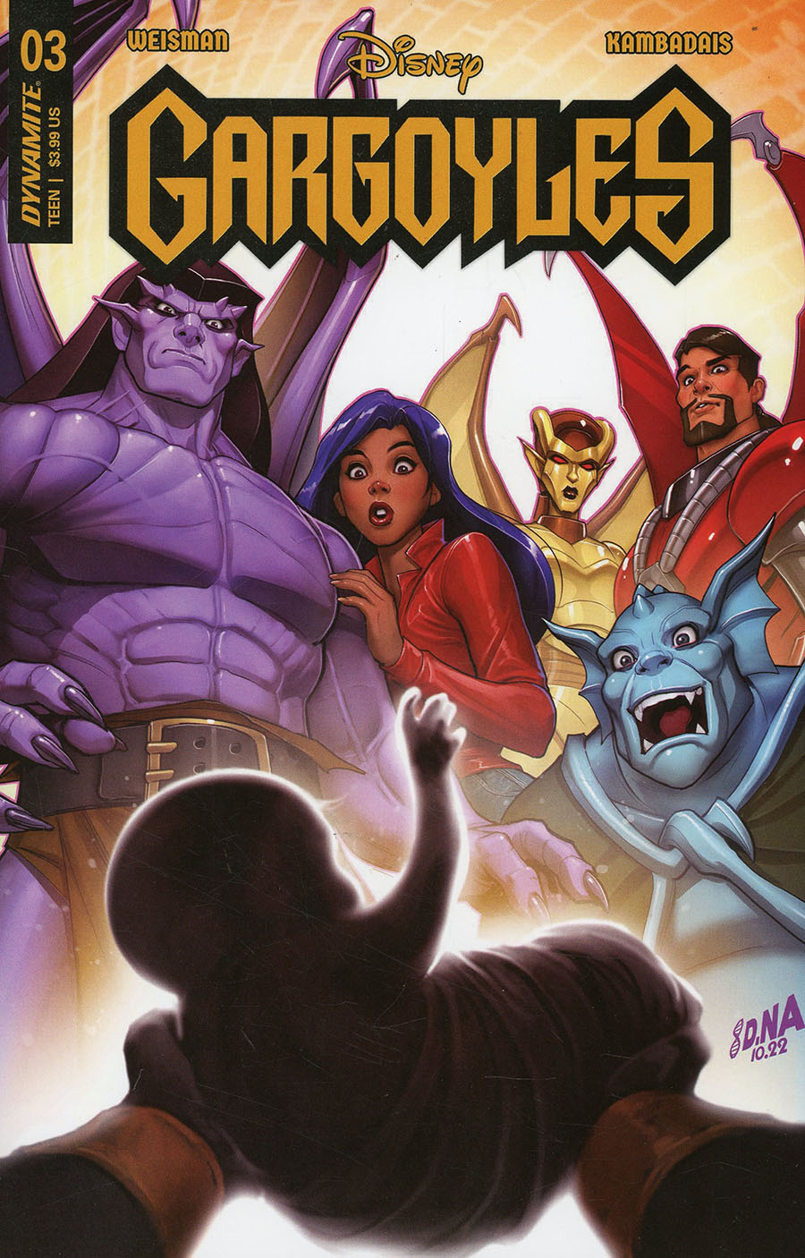 Gargoyles Vol 3 #3 Cover A Regular David Nakayama Cover