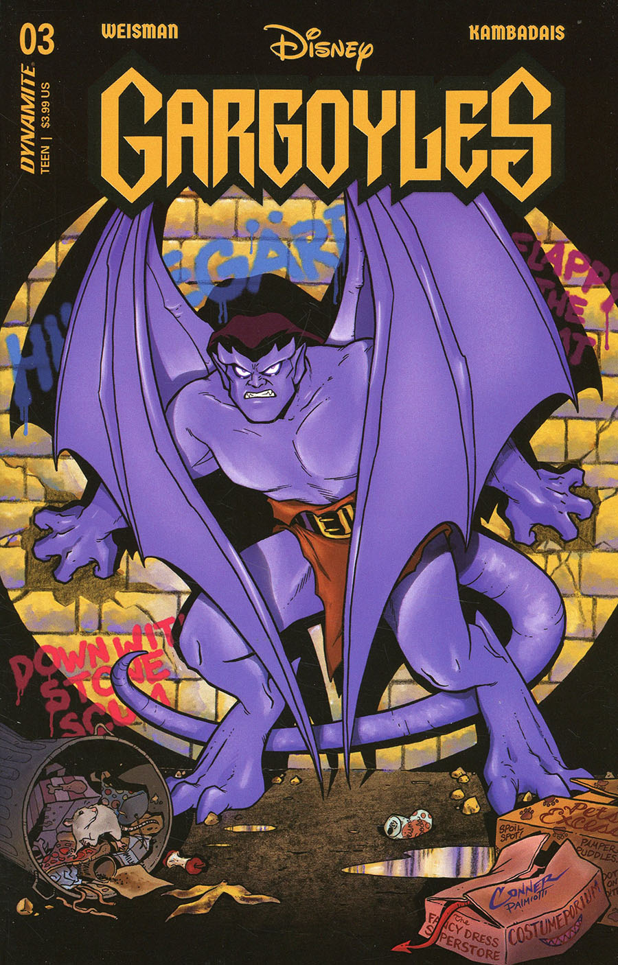 Gargoyles Vol 3 #3 Cover B Variant Amanda Conner Cover