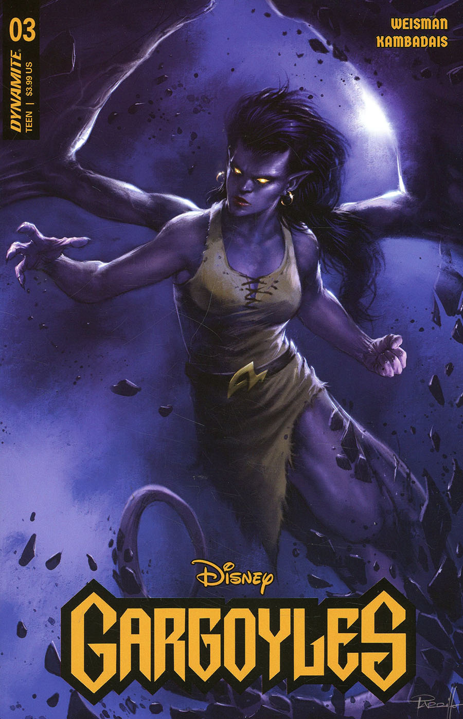 Gargoyles Vol 3 #3 Cover C Variant Lucio Parrillo Cover