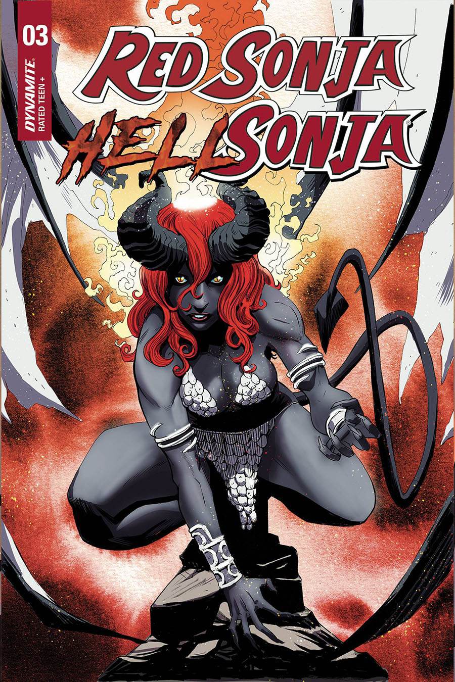 Red Sonja Hell Sonja #3 Cover C Variant Drew Moss Cover