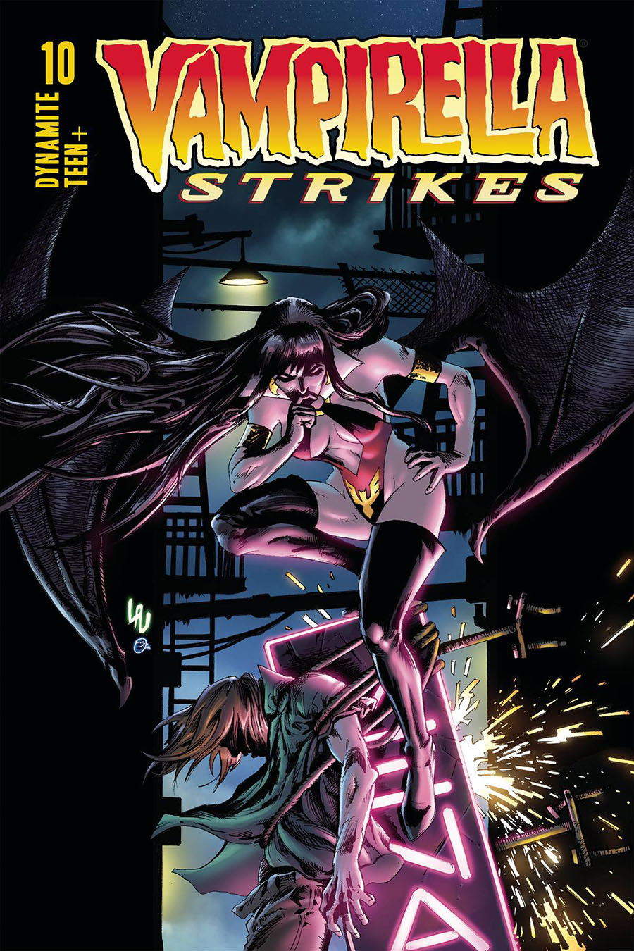 Vampirella Strikes Vol 3 #10 Cover D Variant Jonathan Lau Cover
