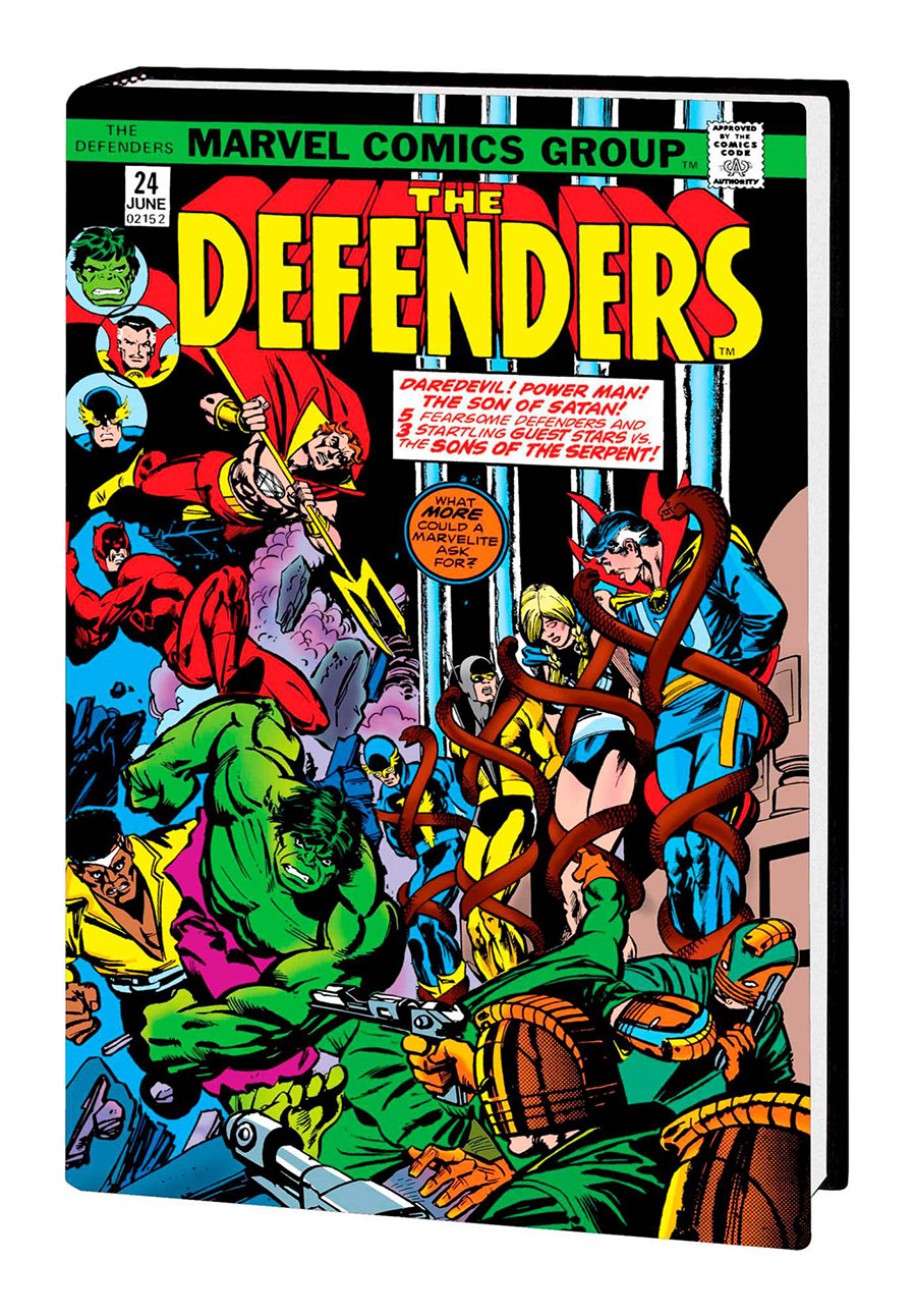 Defenders Omnibus Vol 2 HC Direct Market Gil Kane Variant Cover