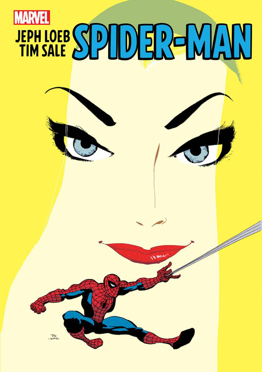 Jeph Loeb & Tim Sale Spider-Man Gallery Edition HC Book Market Tim Sale Cover