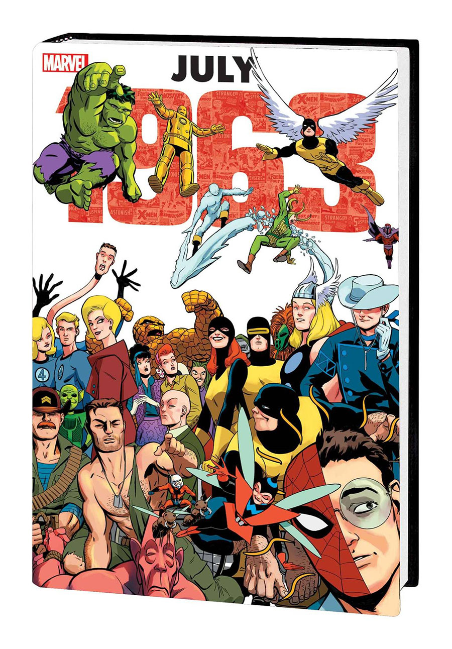 Marvel July 1963 Omnibus HC Book Market Javier Rodriguez Cover