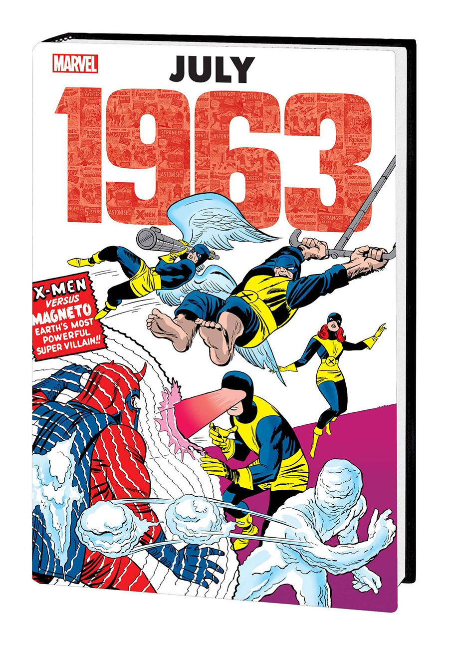 Marvel July 1963 Omnibus HC Direct Market Jack Kirby X-Men Variant Cover