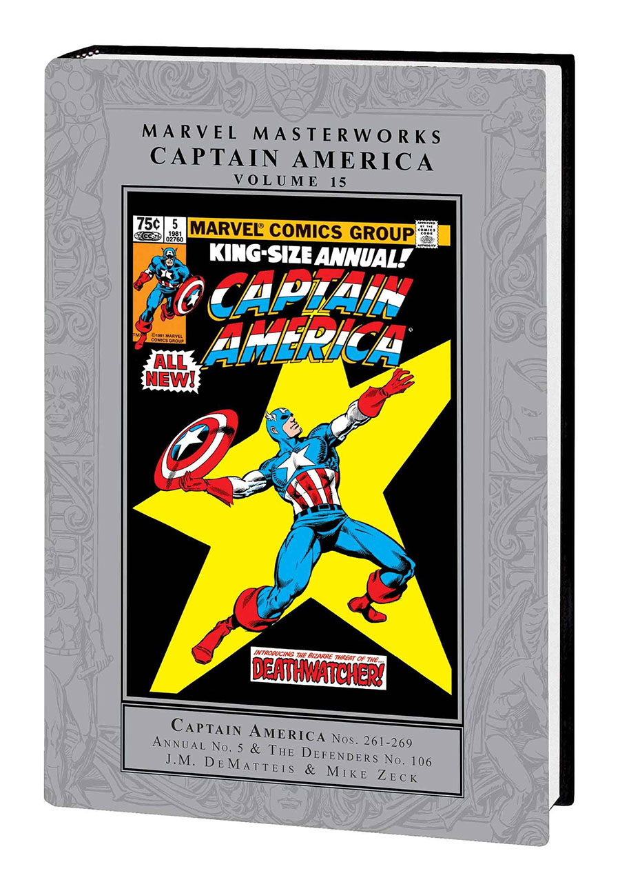 Marvel Masterworks Captain America Vol 15 HC Regular Dust Jacket