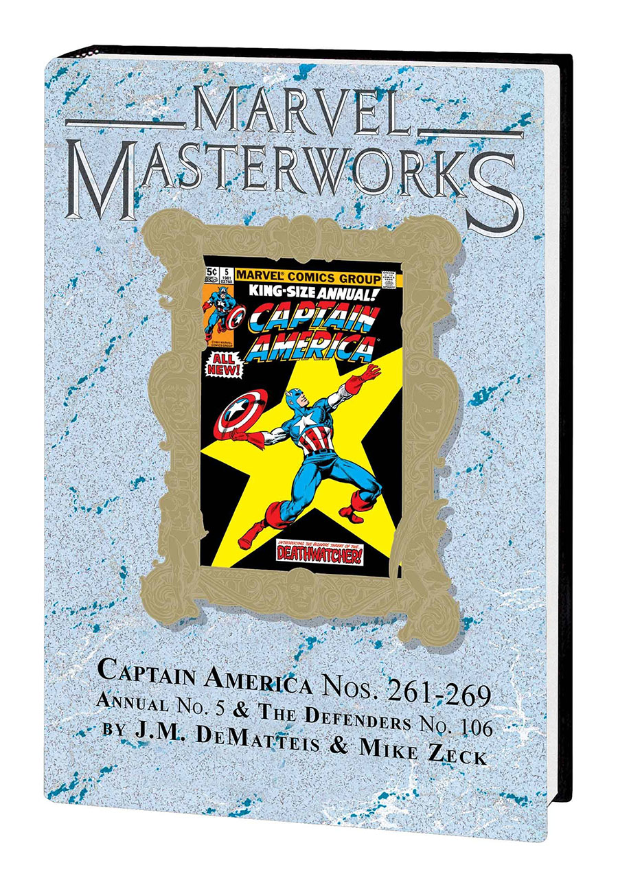Marvel Masterworks Captain America Vol 15 HC Variant Dust Jacket