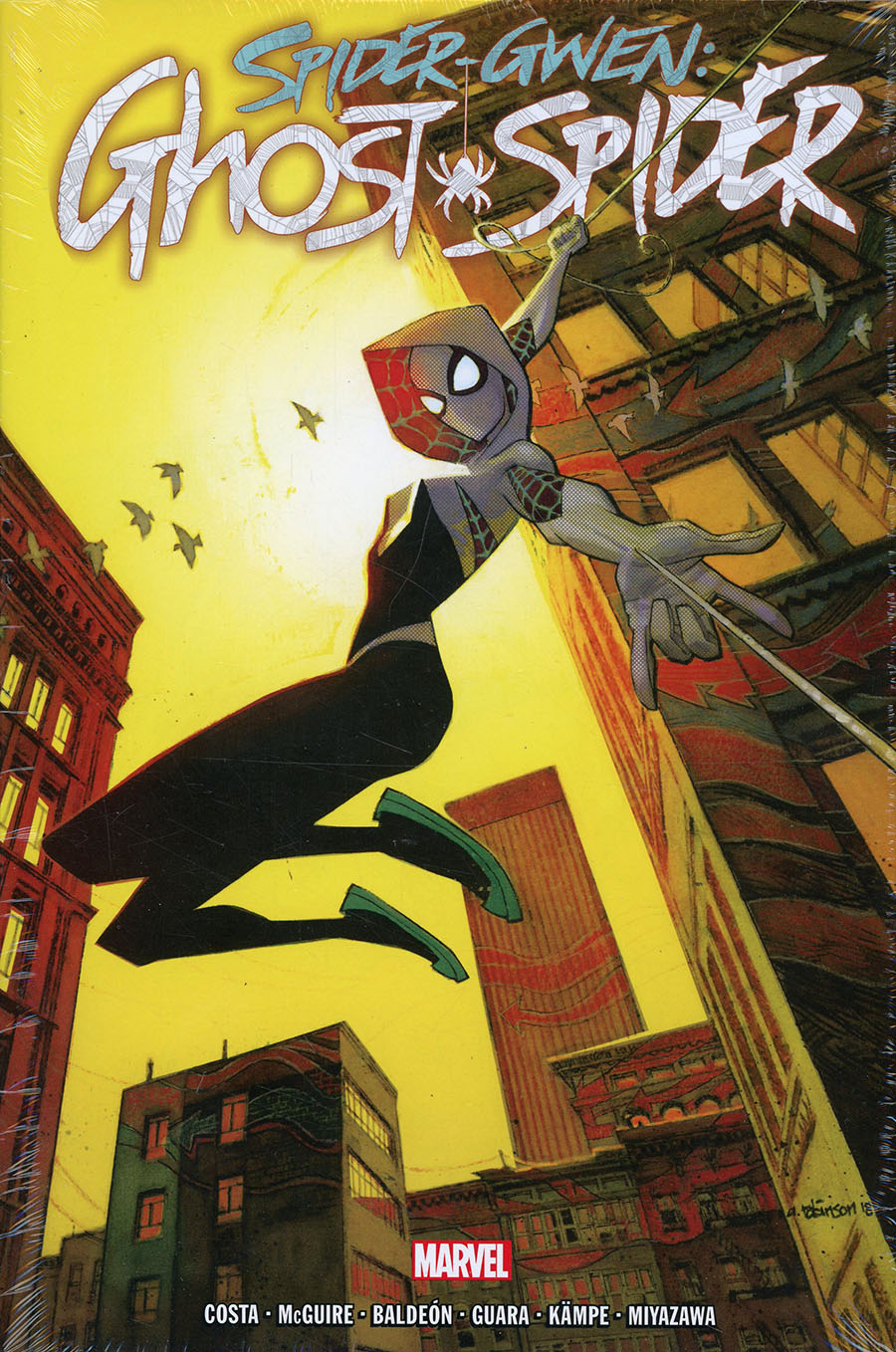 Spider-Gwen Ghost-Spider Omnibus HC Direct Market Andrew C Robinson Variant Cover