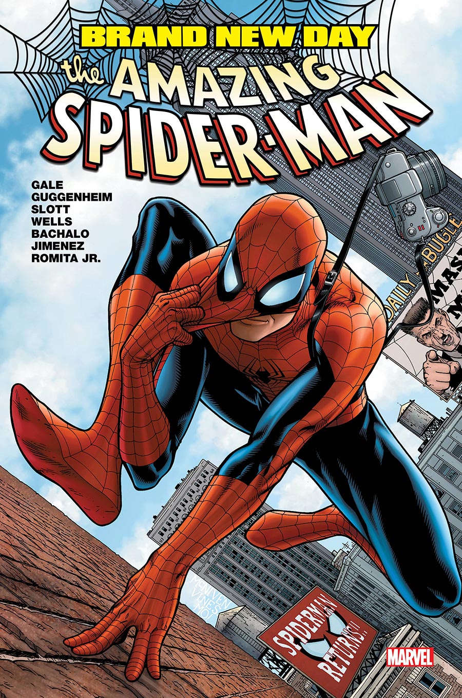 Spider-Man Brand New Day Omnibus Vol 1 HC Book Market Steve McNiven Cover