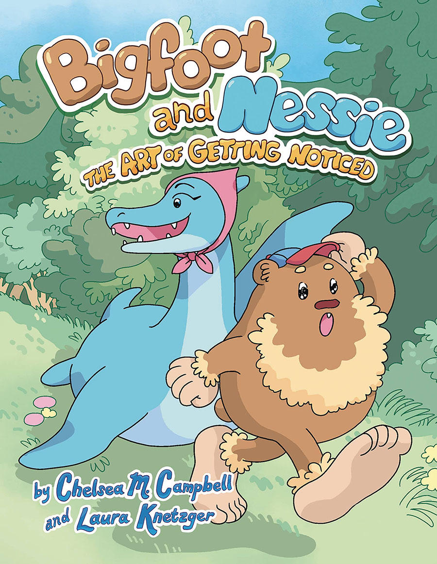 Bigfoot And Nessie Vol 1 Art Of Getting Noticed HC