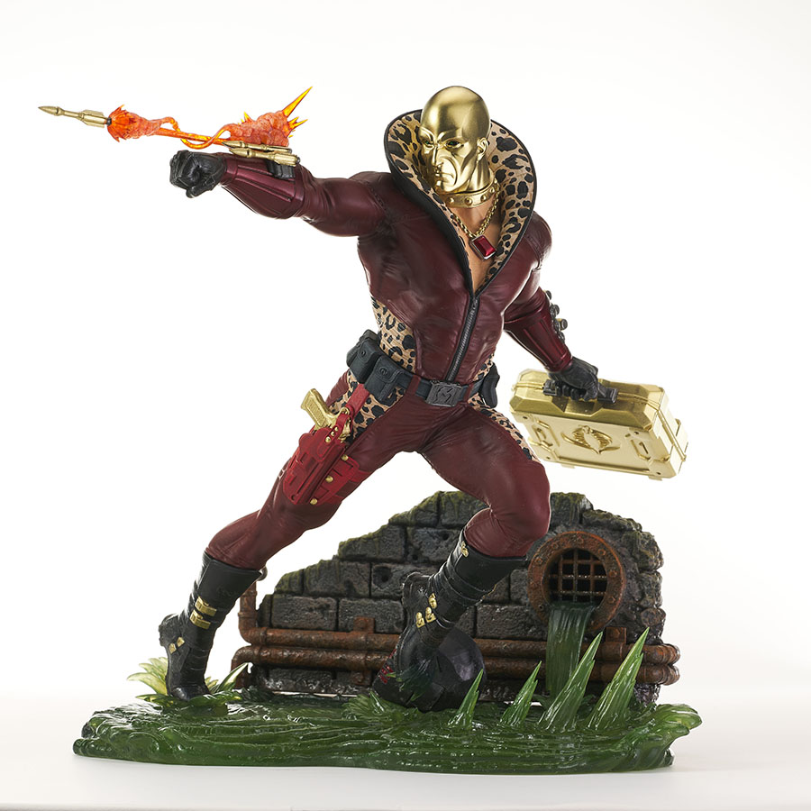 DST Showcase Previews Exclusive GI Joe Gallery Destro Profit Director PVC Diorama Statue