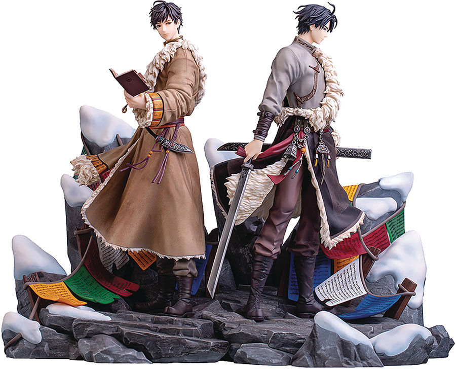 Time Raiders Floating Life In Tibet Wu Xie & Zhang Qiling 1/7 Scale PVC Figure Set