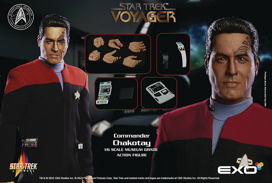 Star Trek Voyager Chakotay 1/6 Scale Action Figure