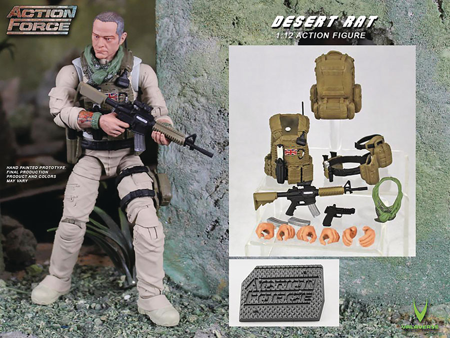 Action Force Series 2 1/12 Scale Action Figure - Desert Rat