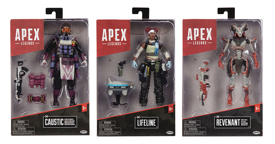 Apex Legends 6-Inch Action Figure Wave 6 Assortment Case