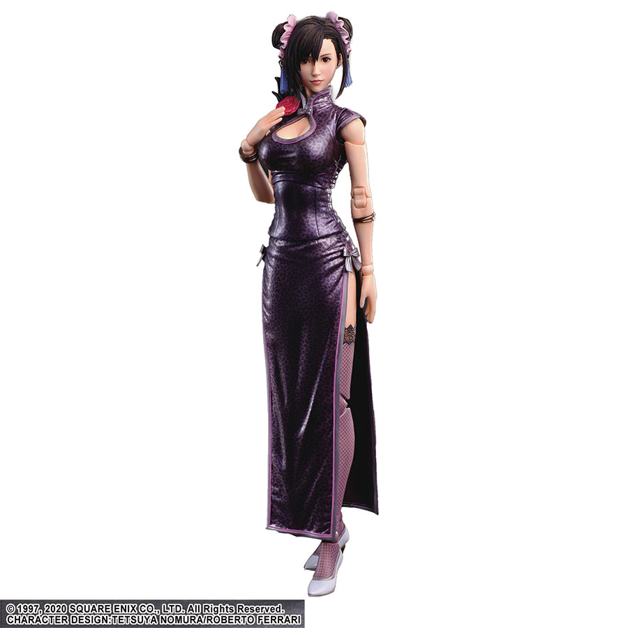 Final Fantasy VII Remake Play Arts Kai Action Figure - Tifa Lockhart (Sporty Dress)