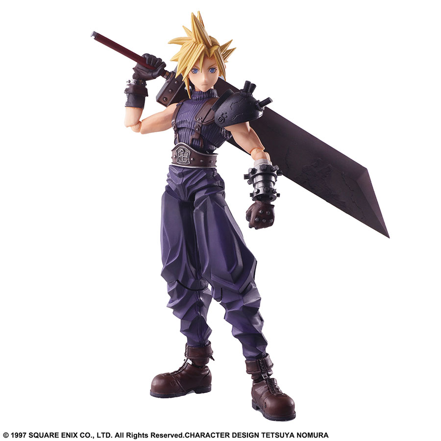 Final Fantasy VII Bring Arts Action Figure - Cloud Strife