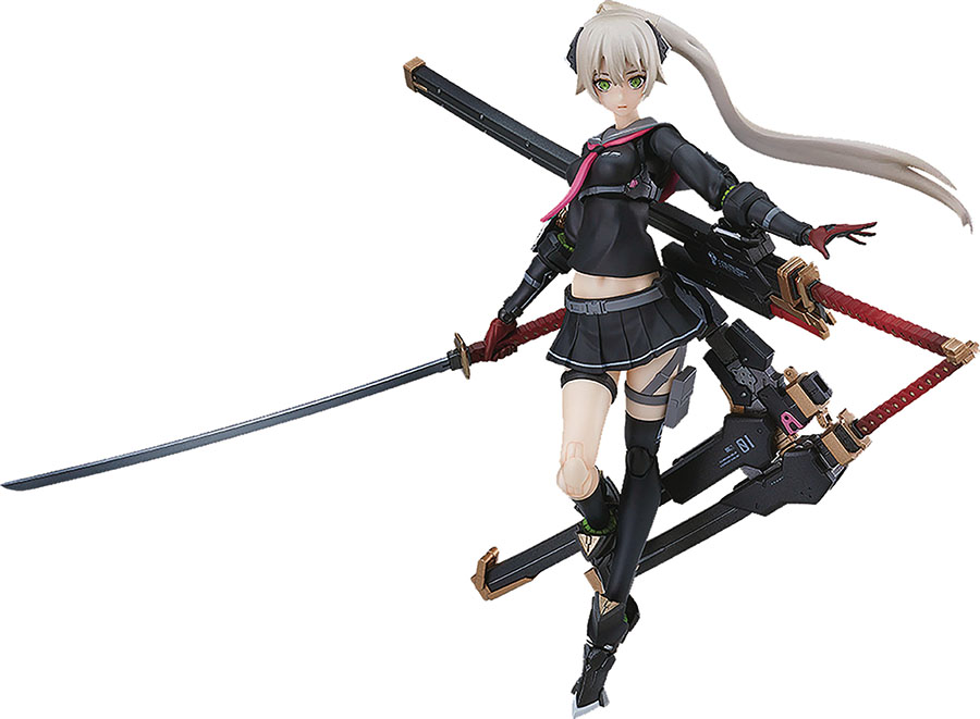 Heavily Armed High School Girls Plamax HH-01 Ichi Model Kit