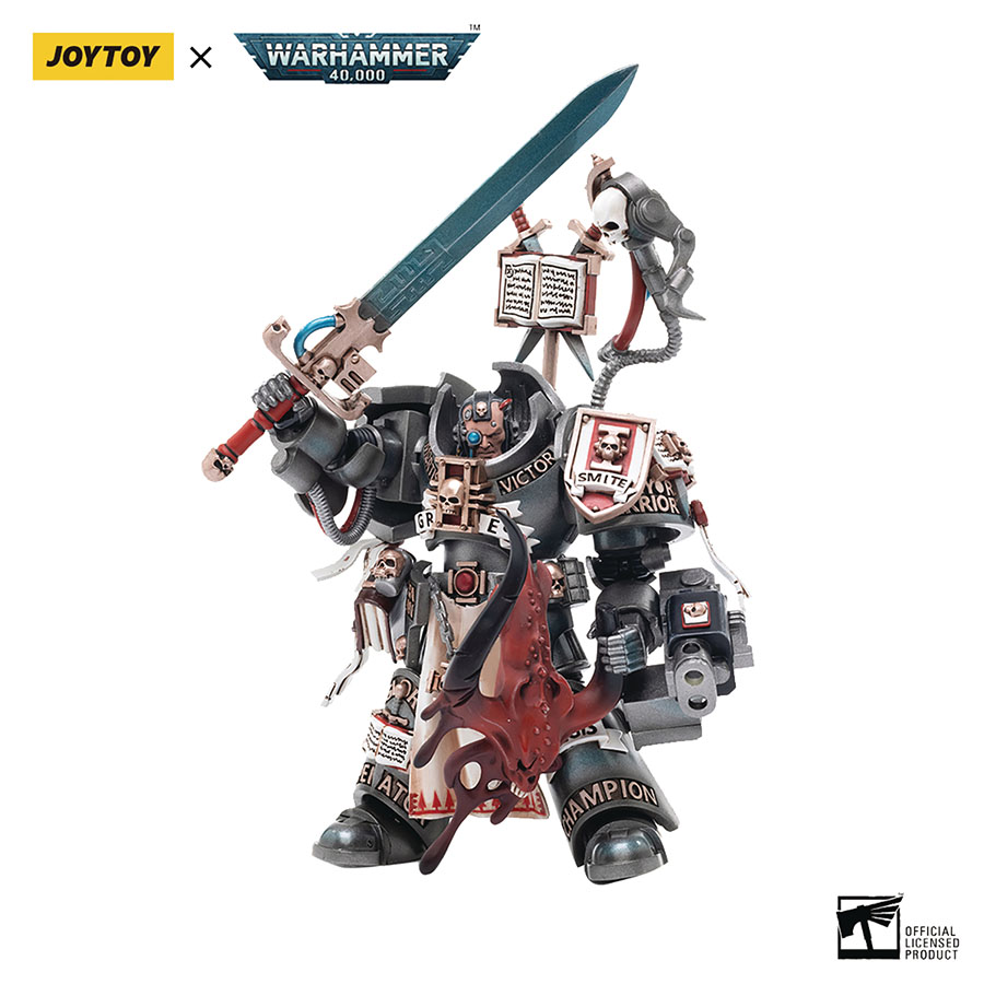 Joytoy Warhammer 40000 Grey Knights Terminator 1/18 Scale Action Figure - Incanus Neodan