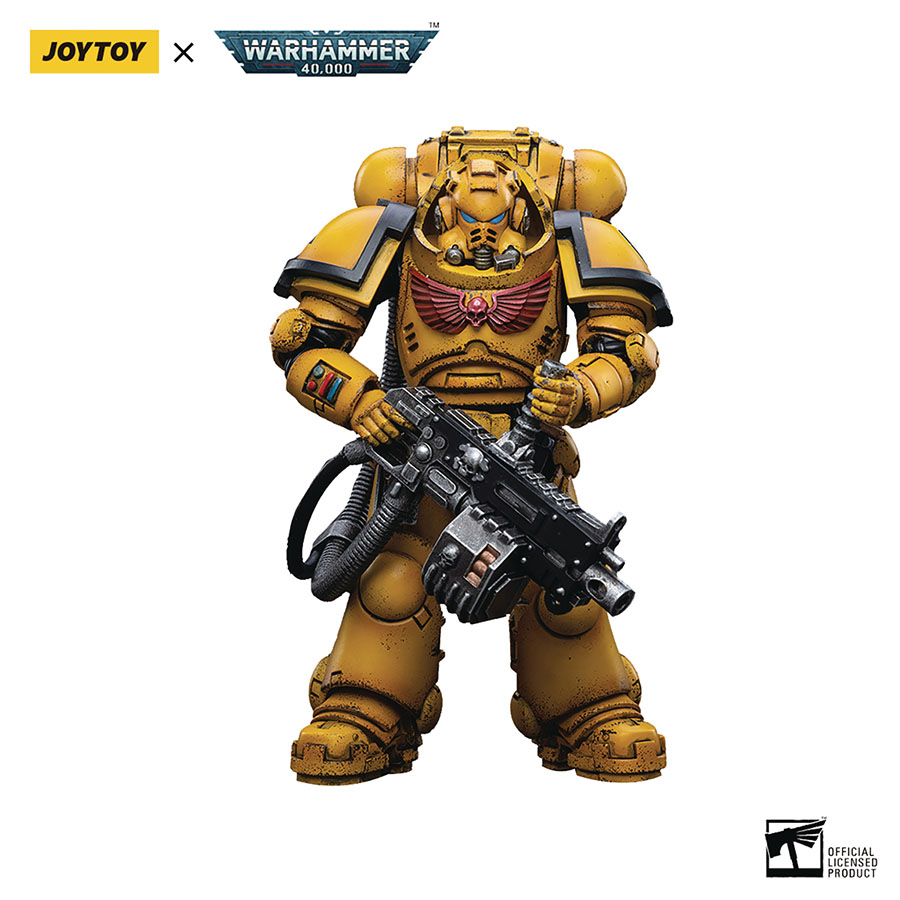 Joytoy Warhammer 40000 Imperial Fists 1/18 Scale Action Figure - Heavy Intercessors 01