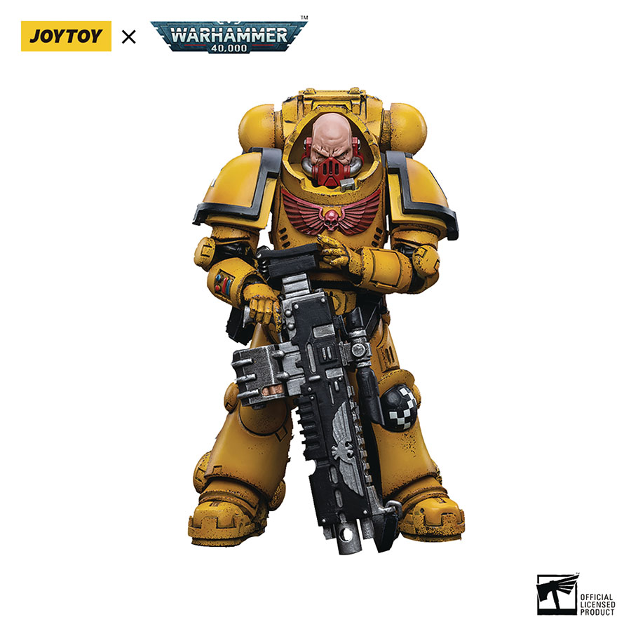Joytoy Warhammer 40000 Imperial Fists 1/18 Scale Action Figure - Heavy Intercessors 02